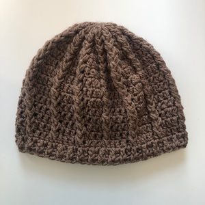 Soft brown beanie / hat
